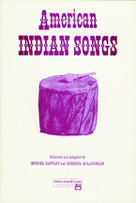 American Indian Songs-Book Book